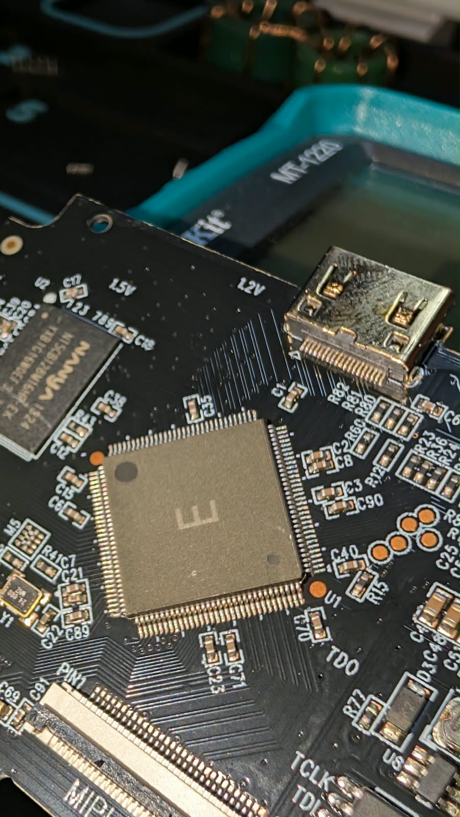 A console board opened and investigated at NZEUS LAB